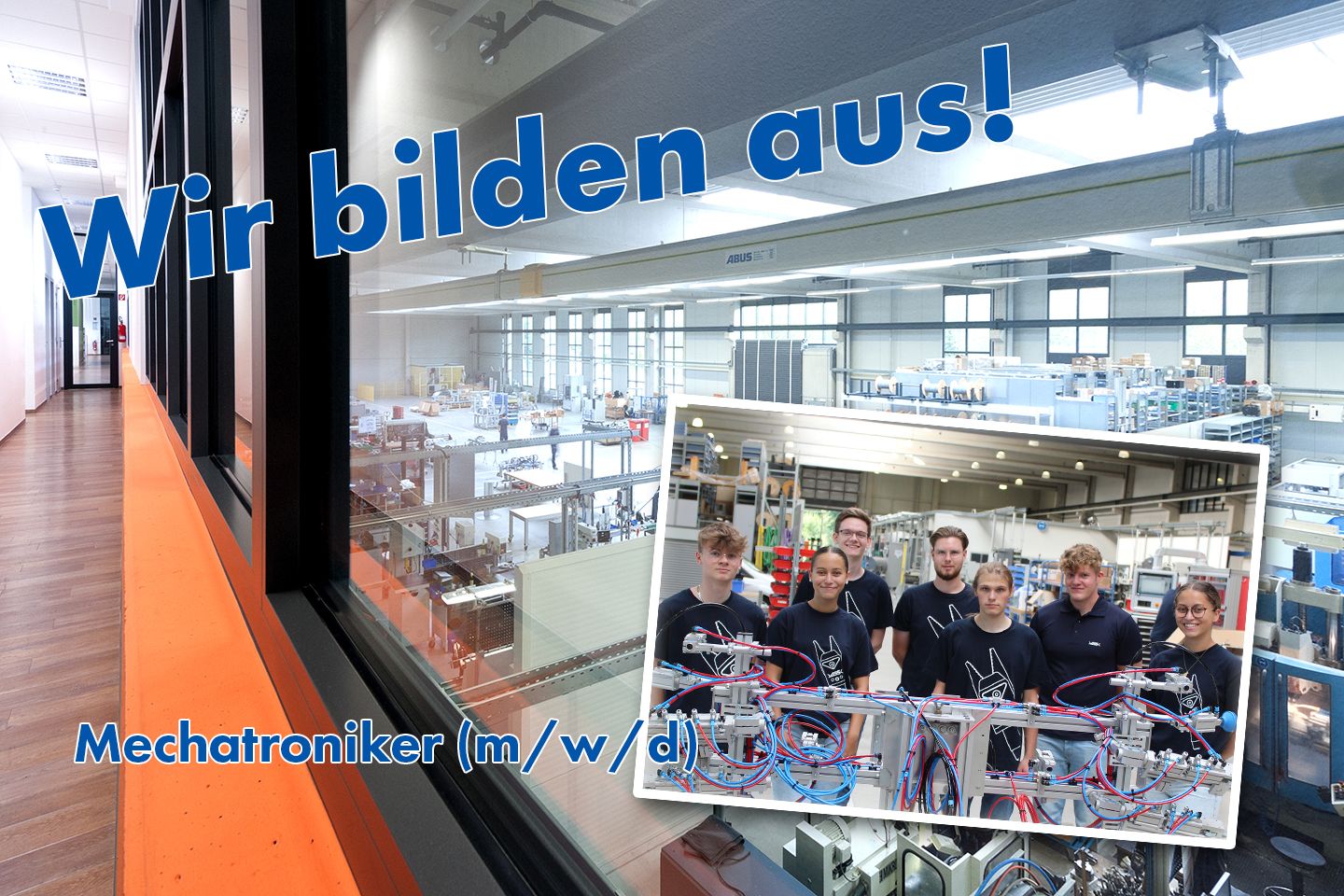 Die ASS Maschinenbau GmbH in 51491 Overath bildet auch 2024 aus: Mechatroniker (m/w/d) 